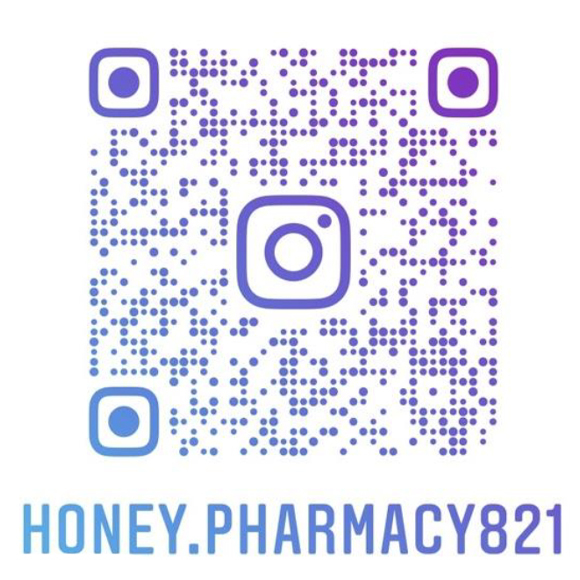 ハニー薬局　インスタグラム QRコード